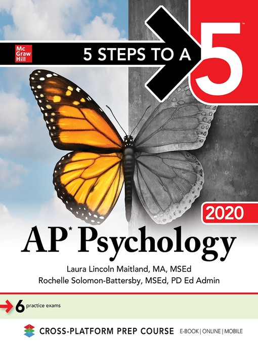 Title details for 5 Steps to a 5: AP Psychology 2020 by Laura Lincoln Maitland - Available